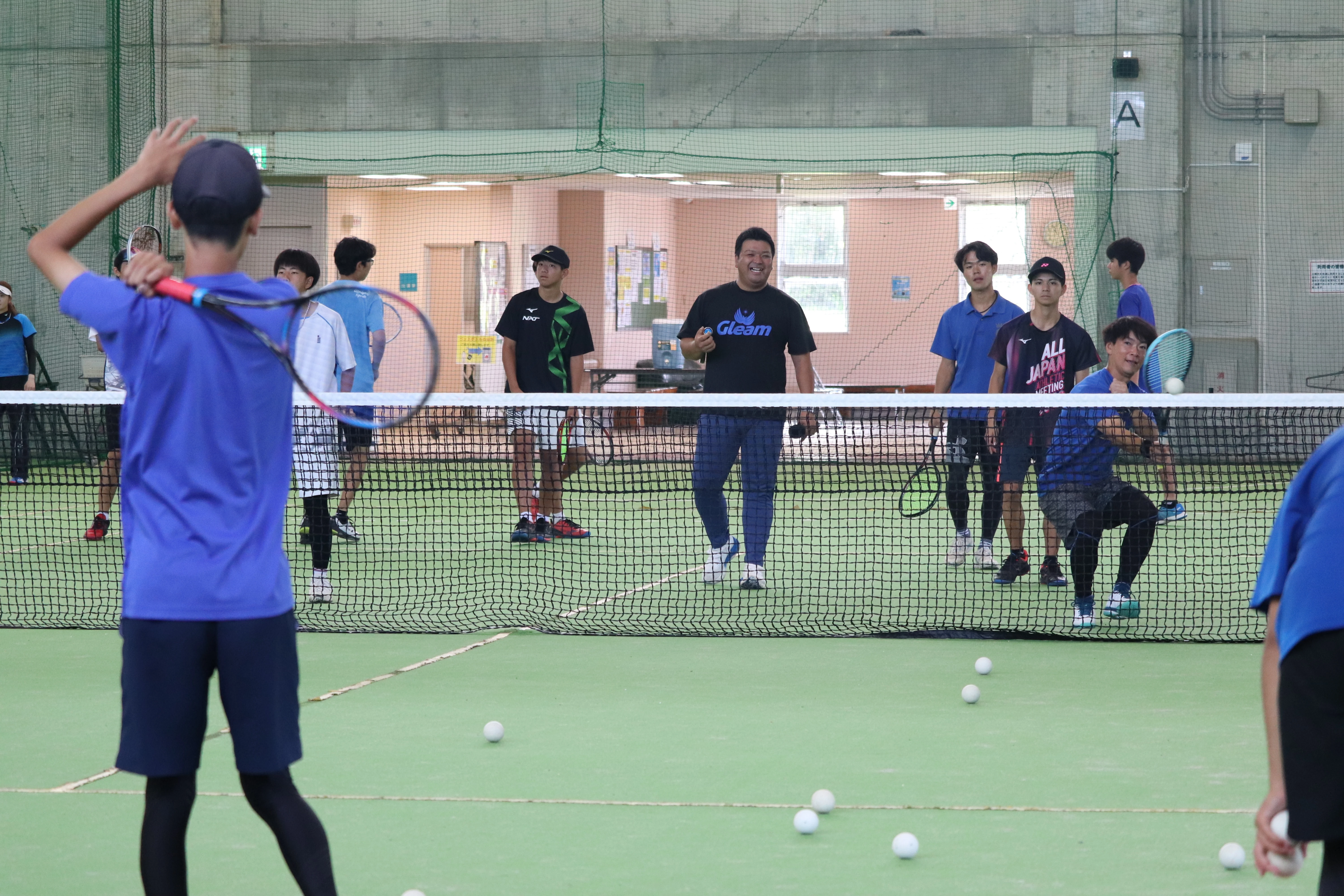 沖縄ソフトテニス強化練習会